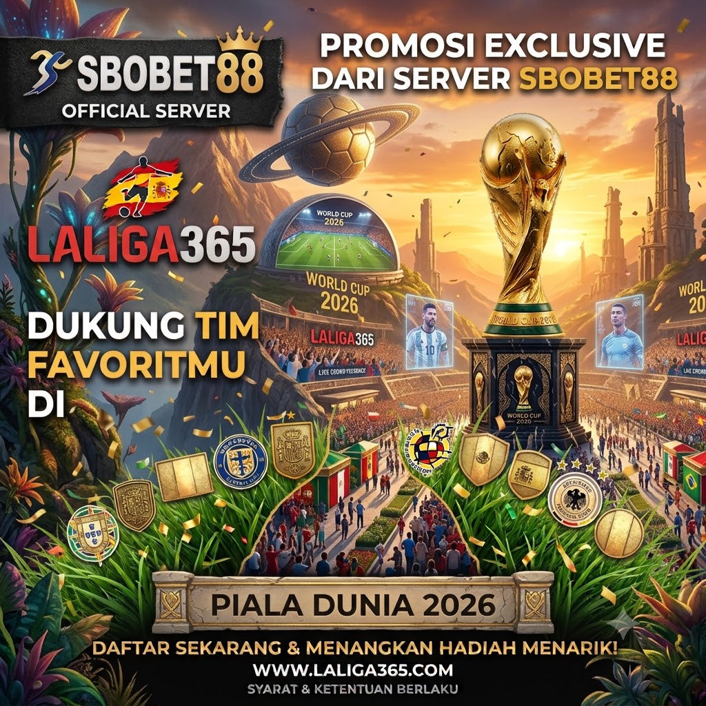 LALIGA365: Situs Bola & Pasaran Parlay Terlengkap image 1